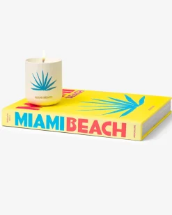 ASSOULINE Candles|Travel|Miami - Candle and Book Gift Set